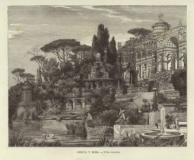 Grecja i Rzym - Willa rzymska autorstwa Ferdinand Knab