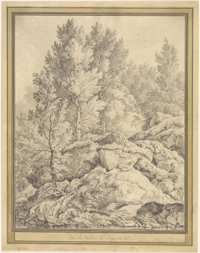 Widok na dolinę Trippstadt w Palatynacie autorstwa Ferdinand Kobell