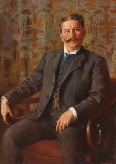 Autoportret. autorstwa Ferdinand Max Bredt