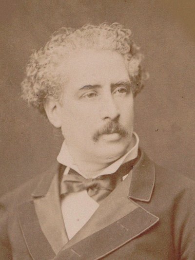 Portret kompozytora Oliviera Métry 1830-1889 , 1870. autorstwa Ferdinand Mulnier