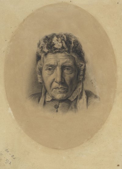 Portret J.M. śpiew ptaków autorstwa Ferdinand Oldewelt
