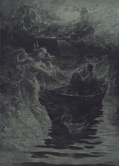 Sen (grawerunek) autorstwa Ferdinand Pacher