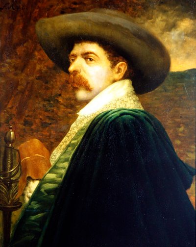 Cavalier, ok. 1875 (olej na panelu) autorstwa Ferdinand Roybet