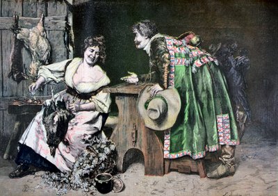dzielne uwagi, 1893 autorstwa Ferdinand Roybet