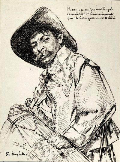 Perkusista autorstwa Ferdinand Roybet