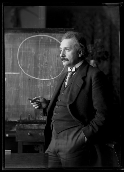 Zdjęcie Alberta Einsteina (1879-1955) autorstwa Ferdinand Schmutzer