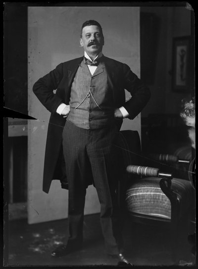 Zdjęcie Karola Wittgensteina (1847-1913) autorstwa Ferdinand Schmutzer