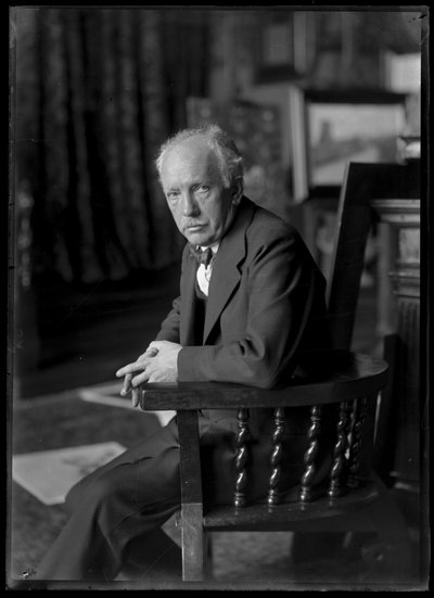 Zdjęcie Richarda Straussa (1864-1949) autorstwa Ferdinand Schmutzer