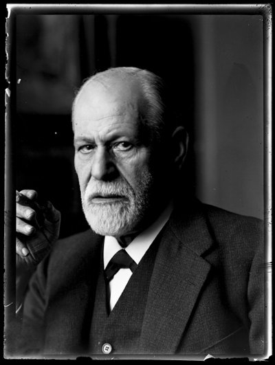 Zdjęcie Zygmunta Freuda (1856-1939) autorstwa Ferdinand Schmutzer