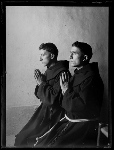 Modlitwa franciszkańska w Asyżu autorstwa Ferdinand Schmutzer