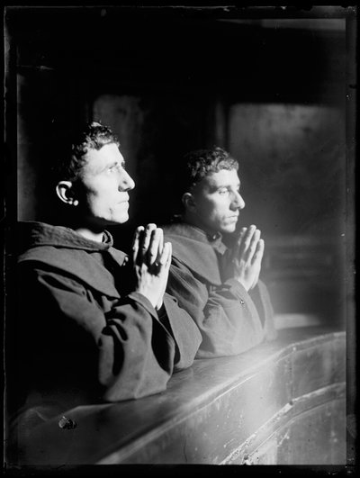 Modlitwa franciszkańska w Asyżu autorstwa Ferdinand Schmutzer