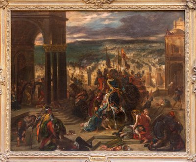 Zdobycie Konstantynopola przez Krzyży, Obraz Eugene