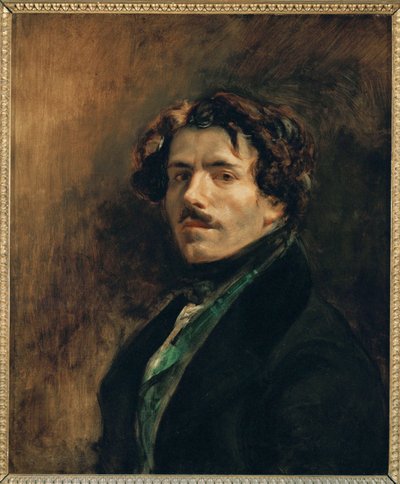 Delacroix, autoportret ... autorstwa Ferdinand Victor Eugene Delacroix