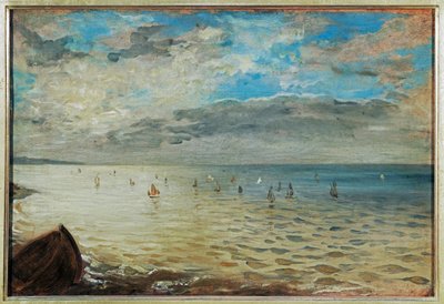 La mer vu des hauteurs de Dieppe - morze widziane z Dieppe
z Dieppe ... autorstwa Ferdinand Victor Eugene Delacroix