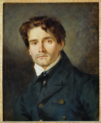 Portret Leon Riesener ... autorstwa Ferdinand Victor Eugene Delacroix