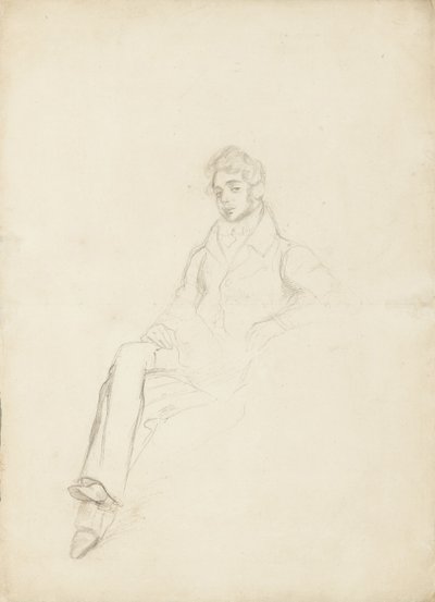 Portret hrabiego Anatola Nikołajewicza Demidowa, 1. księcia San Donato 1812-1870, 1864 autorstwa Ferdinand Victor Eugene Delacroix