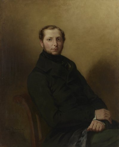Portret hrabiego Charlesa de Mornay, 1837 autorstwa Ferdinand Victor Eugene Delacroix