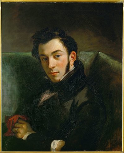 Portret Frederica Villota (olej na płótnie) autorstwa Ferdinand Victor Eugene Delacroix