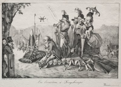 Raki z Longchamps, 1822. autorstwa Ferdinand Victor Eugene Delacroix