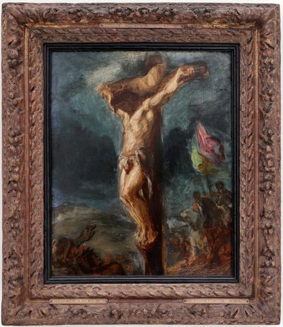 Ukrzyżowanie autorstwa Ferdinand Victor Eugene Delacroix