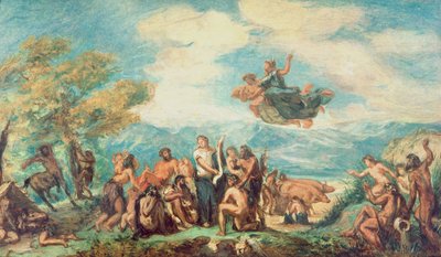 Nieznany obraz autorstwa Ferdinand Victor Eugene Delacroix