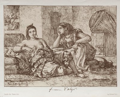 Kobiety z Algieru, 1833. autorstwa Ferdinand Victor Eugene Delacroix