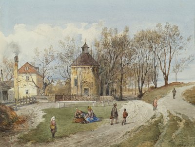 Kaplica Brigitta w Wiedniu-Brigittenau autorstwa Ferdinand Weckbrodt