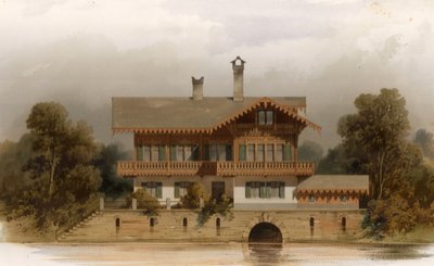 niemiecki: Schweizerhaus 1 am Park Klein-Glienicke autorstwa Ferdinand von Arnim