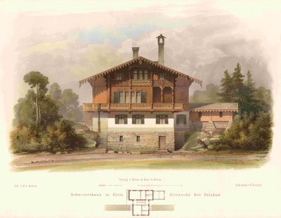 Klein Glienicke Schweizerhaus 1 autorstwa Ferdinand von Arnim