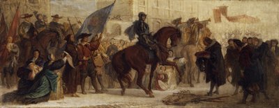 Wjazd Maksymiliana I do Pragi po zwycięstwie na Białej Górze w 1620 r. autorstwa Ferdinand von Piloty