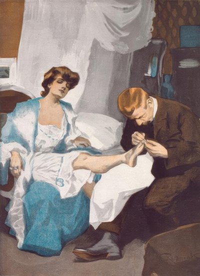 Proszę tylko o piękną fryzurę, jestem dziś zajęta. autorstwa Ferdinand von Reznicek