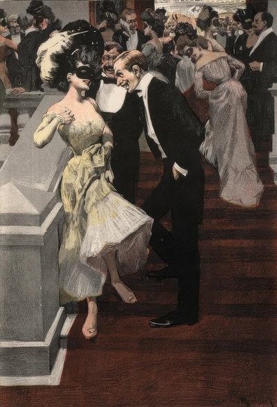 Reznicek / Bal pare / od: Galante Welt / 1904 autorstwa Ferdinand von Reznicek