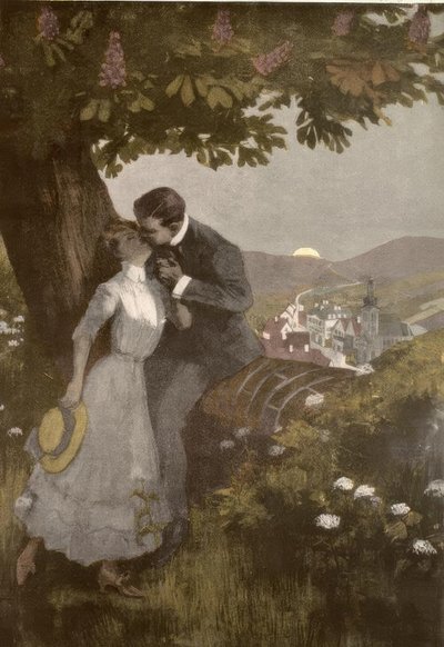 Reznicek / Wesoły miesiąc / Zakochani autorstwa Ferdinand von Reznicek