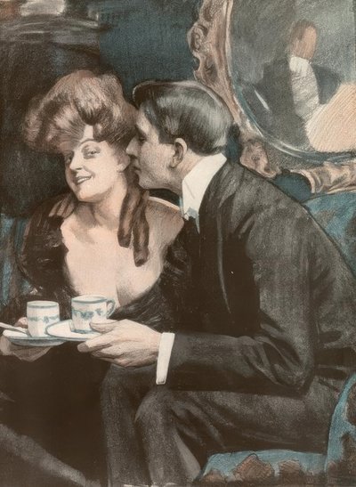 Reznicek / Tłumaczka Schillera / Zakochana... autorstwa Ferdinand von Reznicek