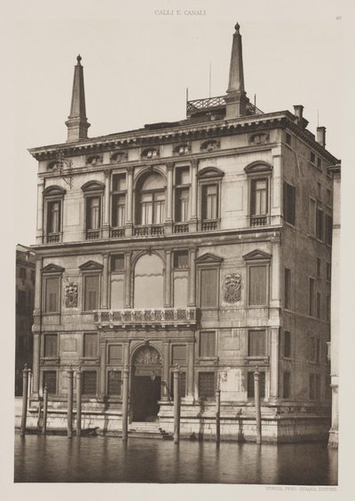 Pałac Concina autorstwa Ferdinando Ongania