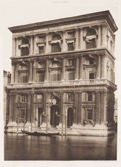 Pałac Grimani autorstwa Ferdinando Ongania