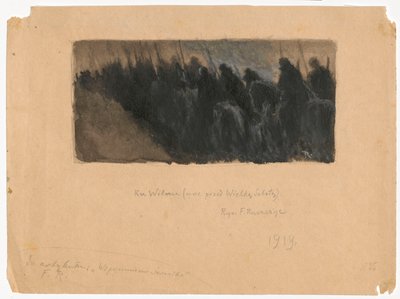 Nach Wilna (Nacht vor dem Karsamstag) autorstwa Ferdynand Ruszczyc