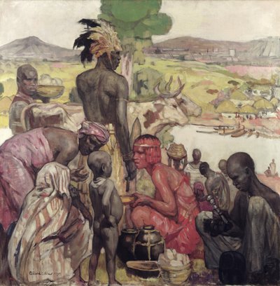 Matadi, 1929 r. autorstwa Fernand Allard L