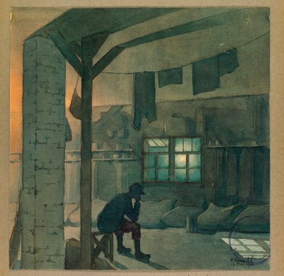 Millot jest na straży, Gustrow autorstwa Fernand Barbier