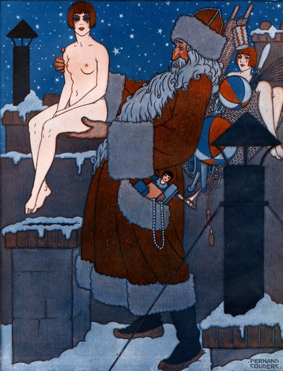 Zabawki dla każdego - ilustracja z la Vie Parisienne autorstwa Fernand Couderc