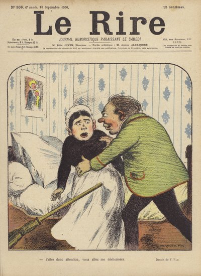 Ilustracja do Le Rire autorstwa Fernand Fau