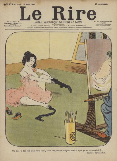 Ilustracja do Le Rire autorstwa Fernand Fau