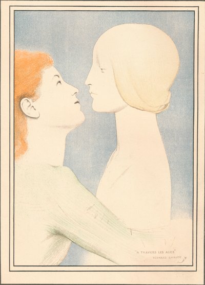 Przez wieki, c1895 autorstwa Fernand Khnopff
