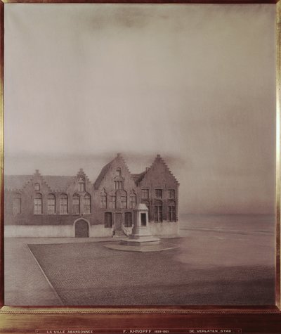 Opuszczone miasto autorstwa Fernand Khnopff