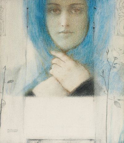 Powojnik, ok. 1914 autorstwa Fernand Khnopff