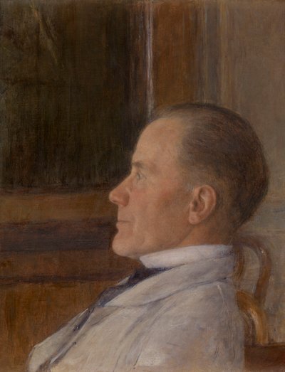 Edmond Khnopff, ojciec malarza autorstwa Fernand Khnopff