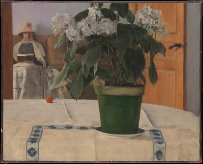 Hortensja autorstwa Fernand Khnopff
