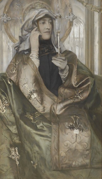 Kadzidło, 1898 autorstwa Fernand Khnopff