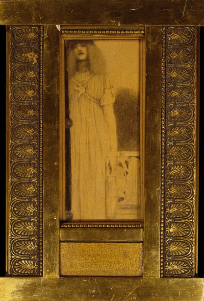 Studium kobiety autorstwa Fernand Khnopff