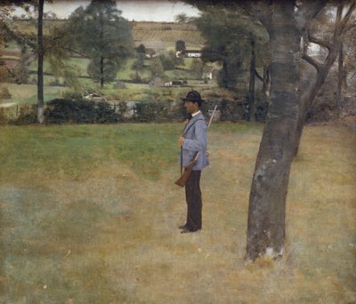 Strażnik zwierzyny autorstwa Fernand Khnopff